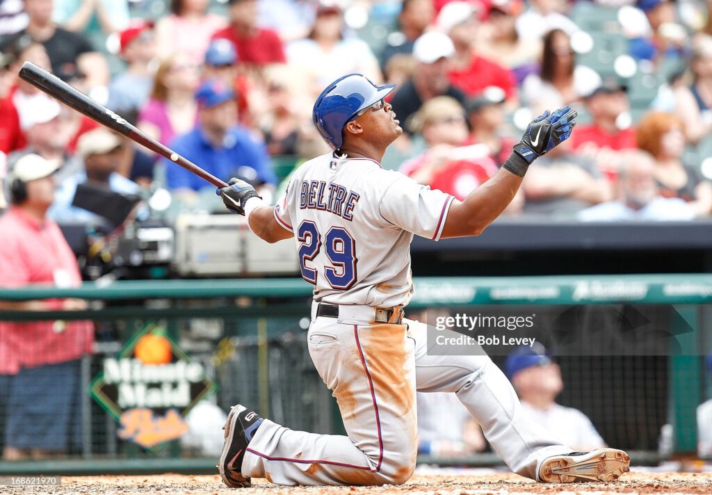 Adrian Beltre swings from his knees.
2024 MLB Hall of Fame ballot