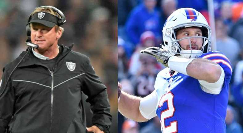  Of Course Jon Gruden Is Big On Nathan Peterman