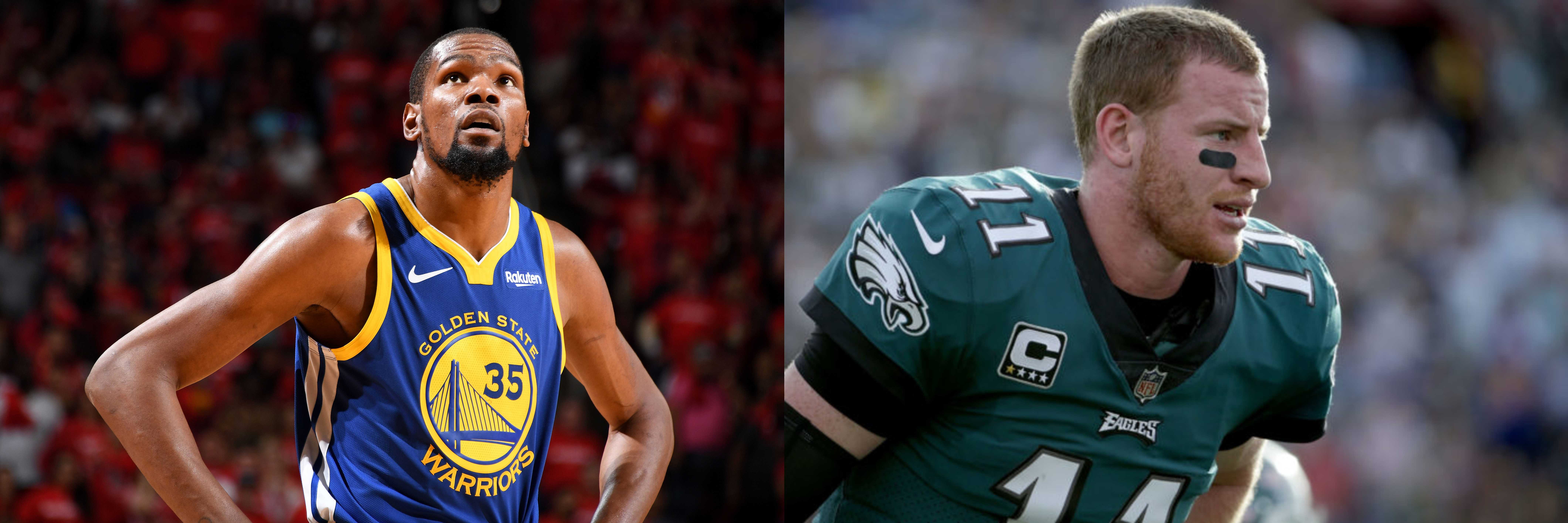 Durant is in a Wentz type situation
