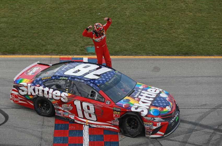 Number one driver Kyle Busch 