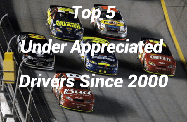  Under Appreciated Drivers Top Five List