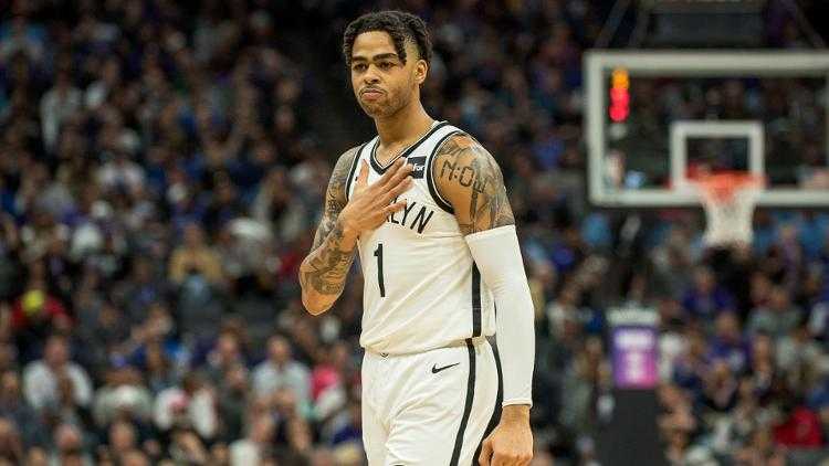 D'Angelo Russell of the Golden St Warriors