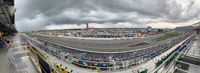 Panoram Shot from the Suites at Daytona