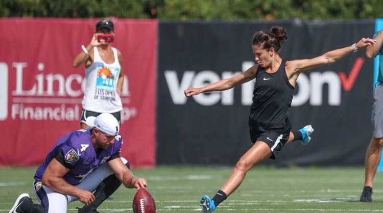 Will we ever see a woman play in the NFL?