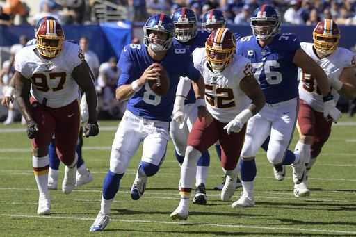  New York Giants Take Down the Redskins