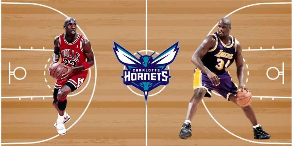 Hornets Jordan and O'Neal