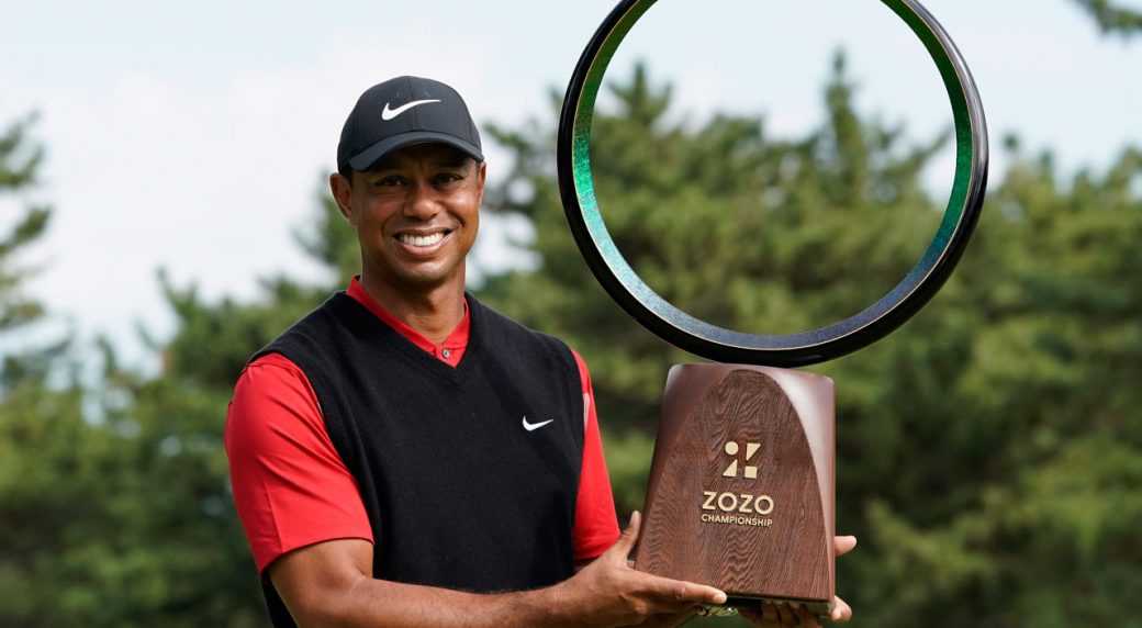 Tiger Woods 82 wins