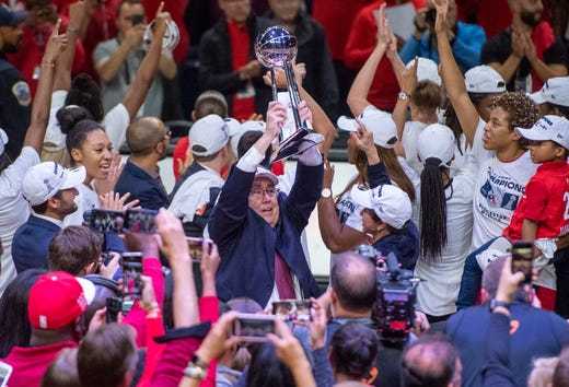  Washington Mystics Win Their First WNBA Title