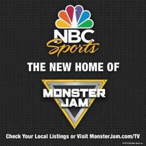 Monster Jam on NBC logo.