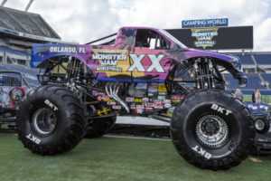 The official World Finals 20 truck in Orlando.