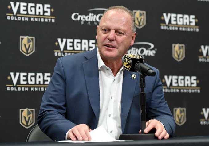  Gallant out as Golden Knights Head Coach