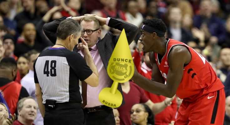  3 Blind Mice: A Requiem on NBA Referees – Belly Up Sports Dunce Award… Again