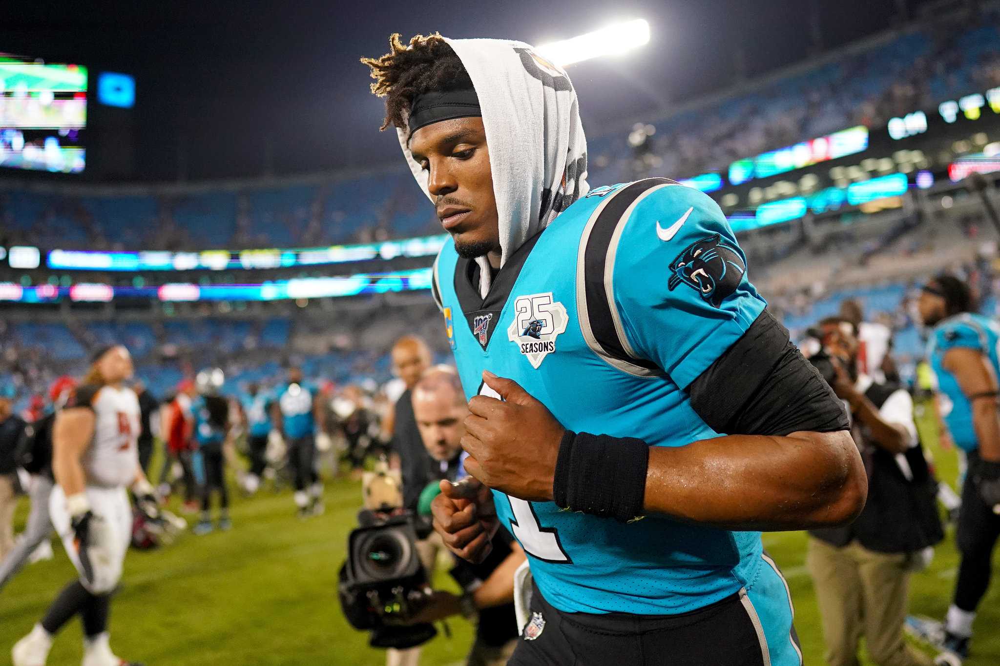  Can Cam Newton Overcome His Problems to Be a Starter in the NFL Again?