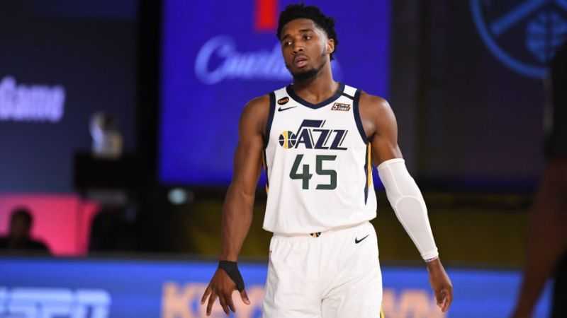 Donovan Mitchell scored a career-high 57 points in the Jazz's overtime loss to the Nuggets. That was the third most points ever in an NBA Playoffs game. 