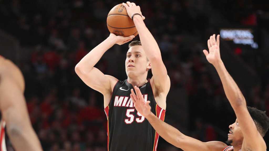 Duncan  Robinson shot the lights out leading the Heat to a Game 2 win in the NBA Playoffs