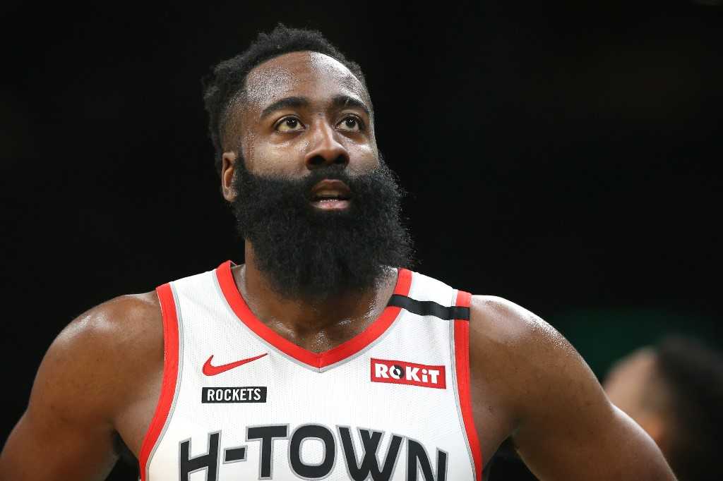 James Harden led the Houston Rockets to a win over the Thunder in Game 1 of the NBA Playoffs