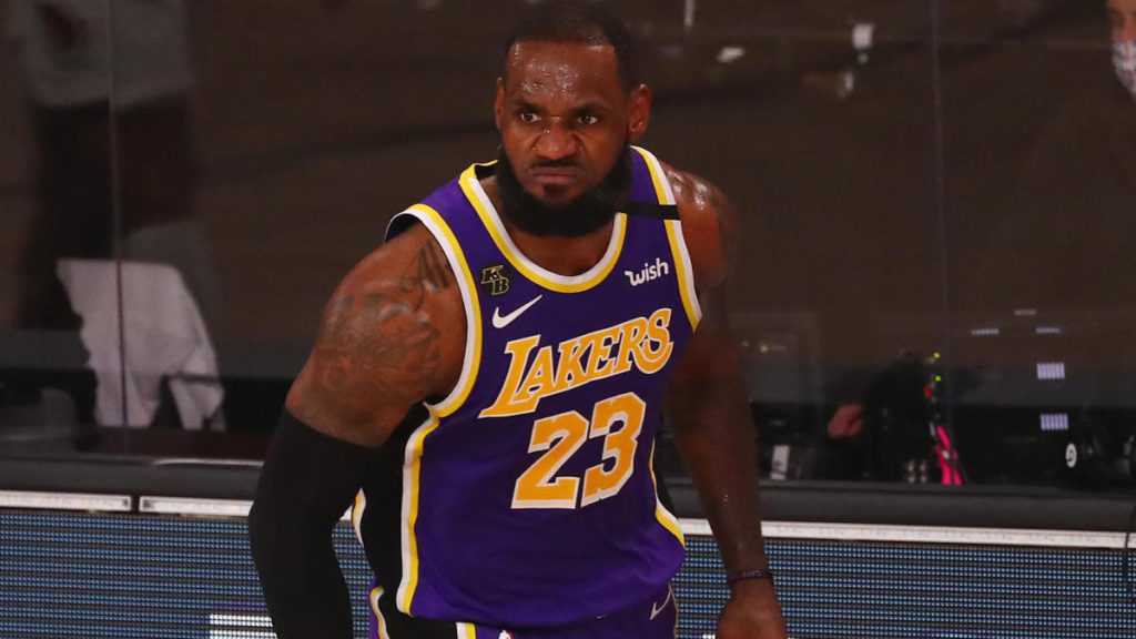 LeBron  James had another big game to lead the Lakers to the second round.