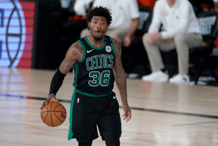 What did Marcus Smart throw after the Celtics’ Loss?