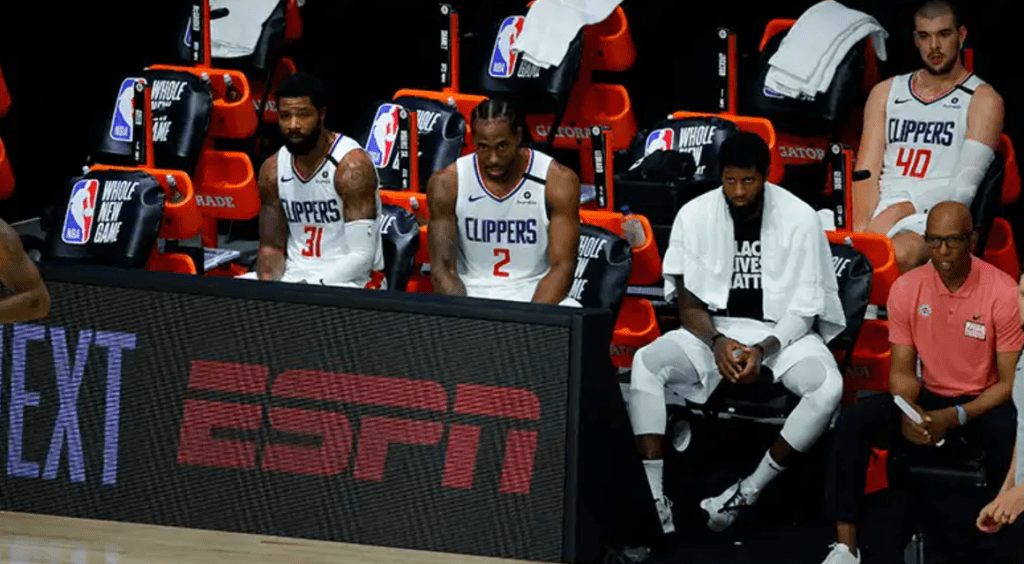 NBA Bubble Lessons: The Clippers talked and walked... out of the bubble