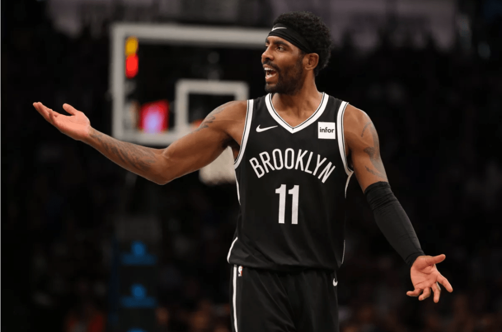 The Nets coach? Kyrie doesn't think they have one