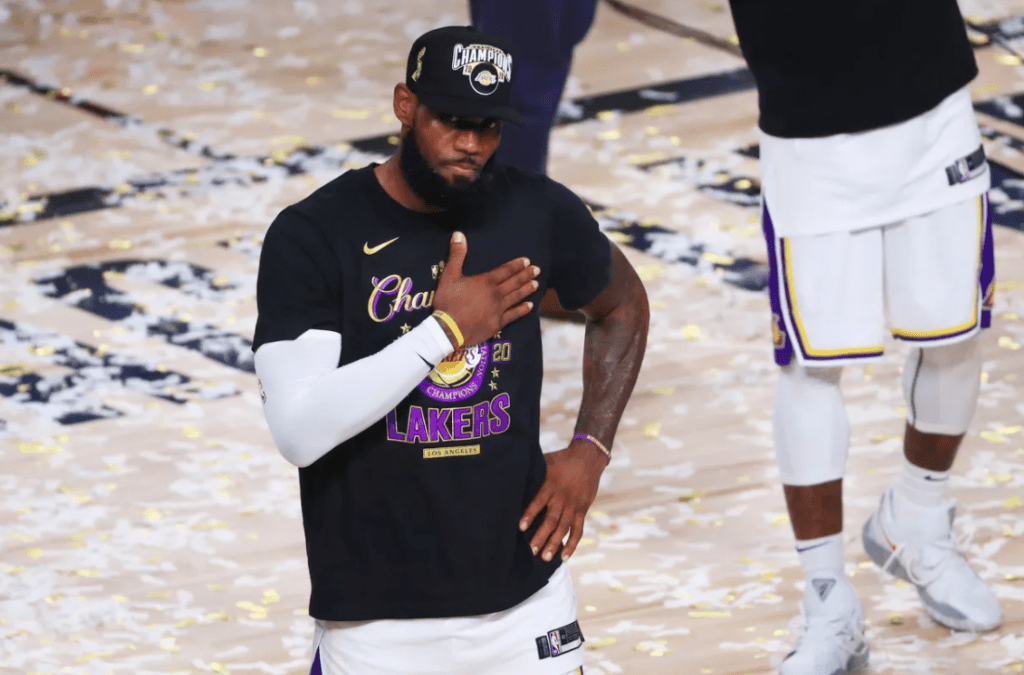 2019-20 NBA season finals winner Lakers