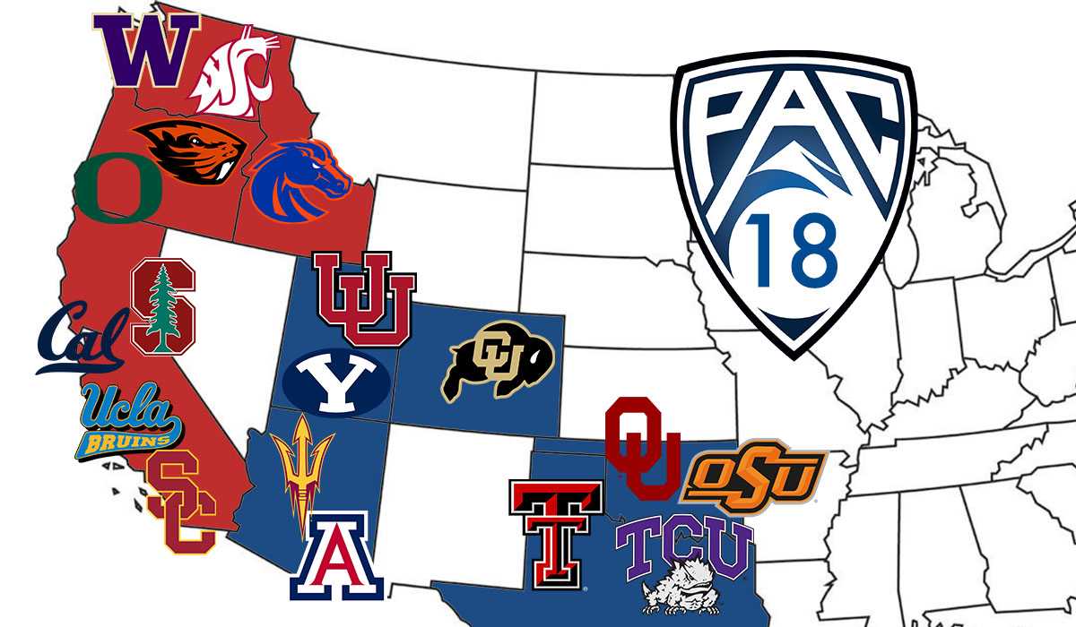 College Football Conference Realignment Four Ultimate D1 Conferences