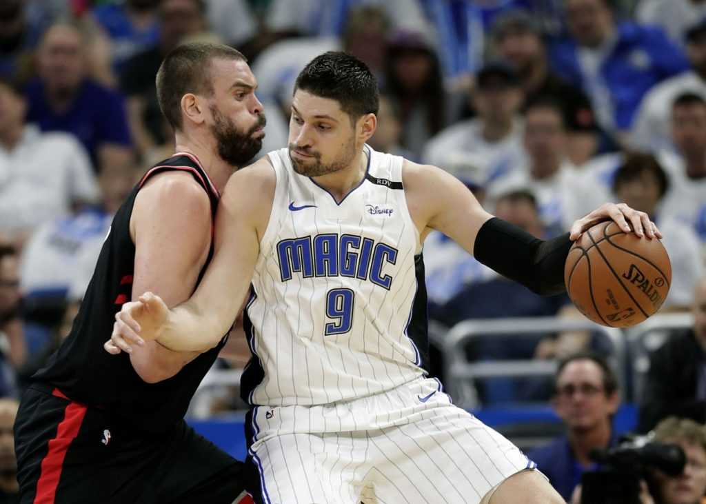 Nikola Vucevic might be on the move is Boston a likely landing spot?