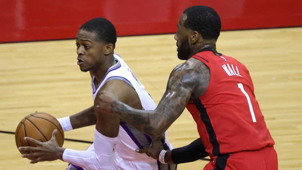 John Wall and the Houston Rockets were able to shut down Fox and the Kings without Harden on the floor.