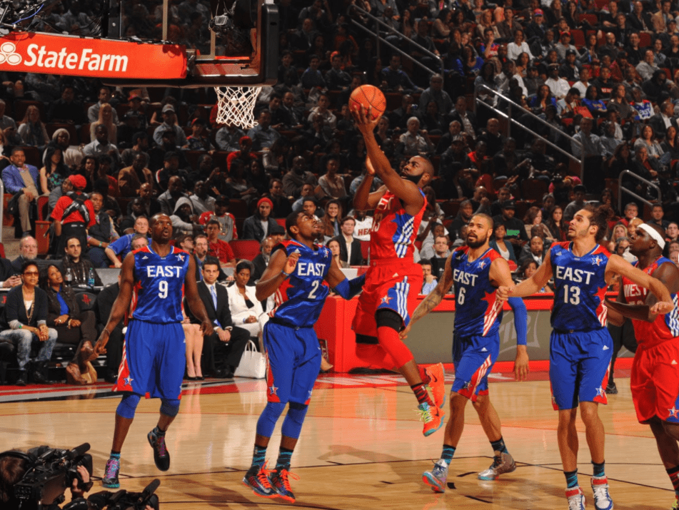 James Harden - Houston Rockets - Game-Worn Sleeved Alternate Jersey -  2015-16 Season