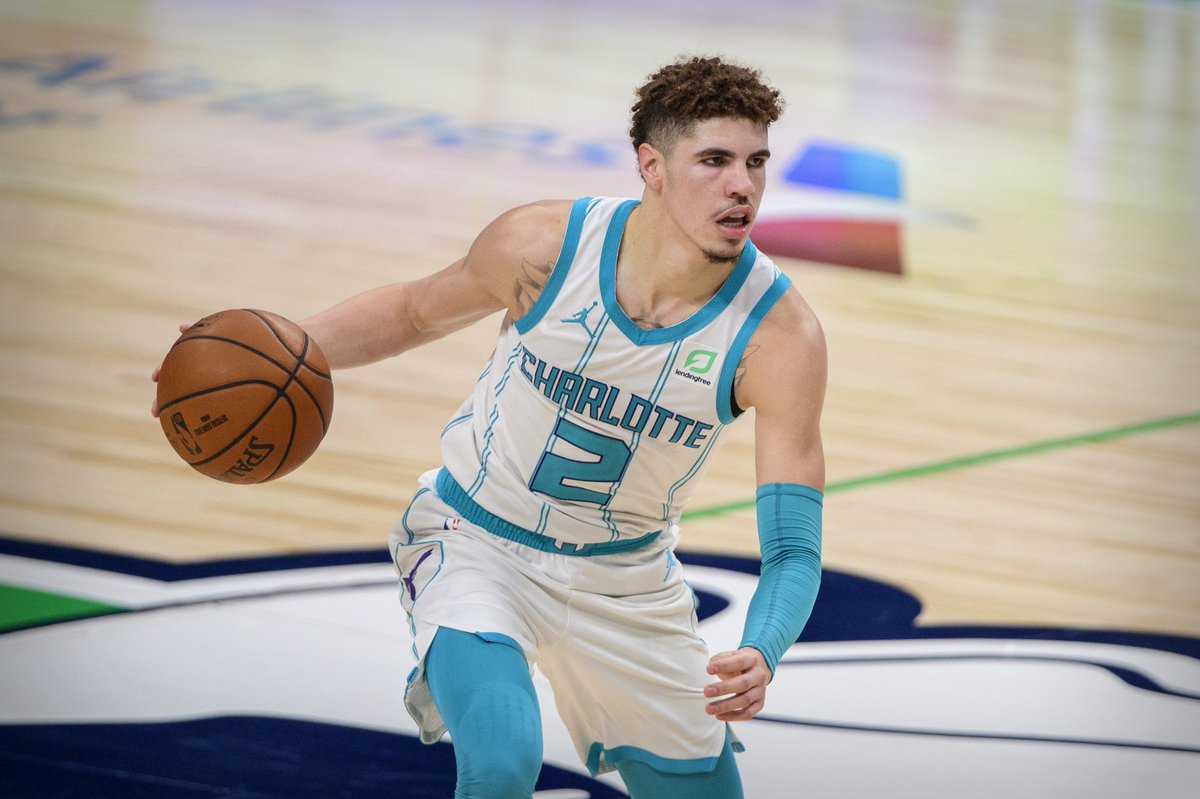  LaMelo Ball Earns Eastern Conference Rookie of the Month