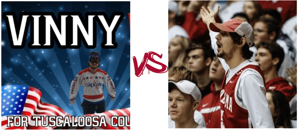 Gump Madness matchup: Vinny vs Anthony