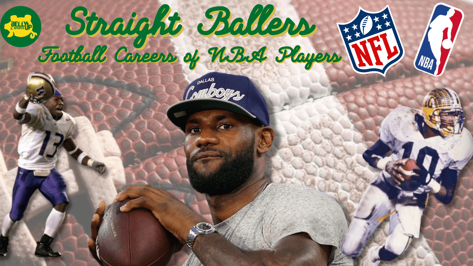 Straight Ballers: Football Careers of NBA Players - Belly Up Sports