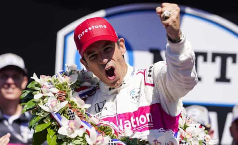  Helio Castroneves Wins the 105th Indy 500 to Join Brickyard Legends