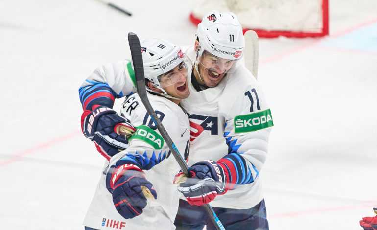 USA Hockey Knocks Off Latvia 4-2
