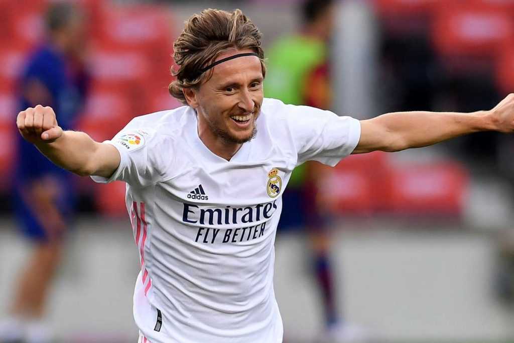 Luka Modric, teammate of Sergio Ramos