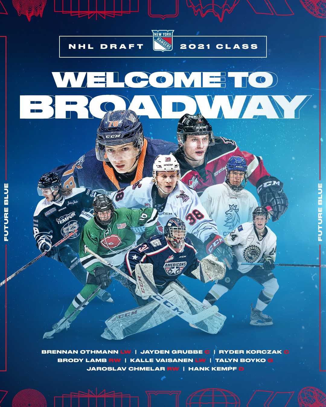 Meet the 2022 New York Rangers Draft Class - Belly Up Sports