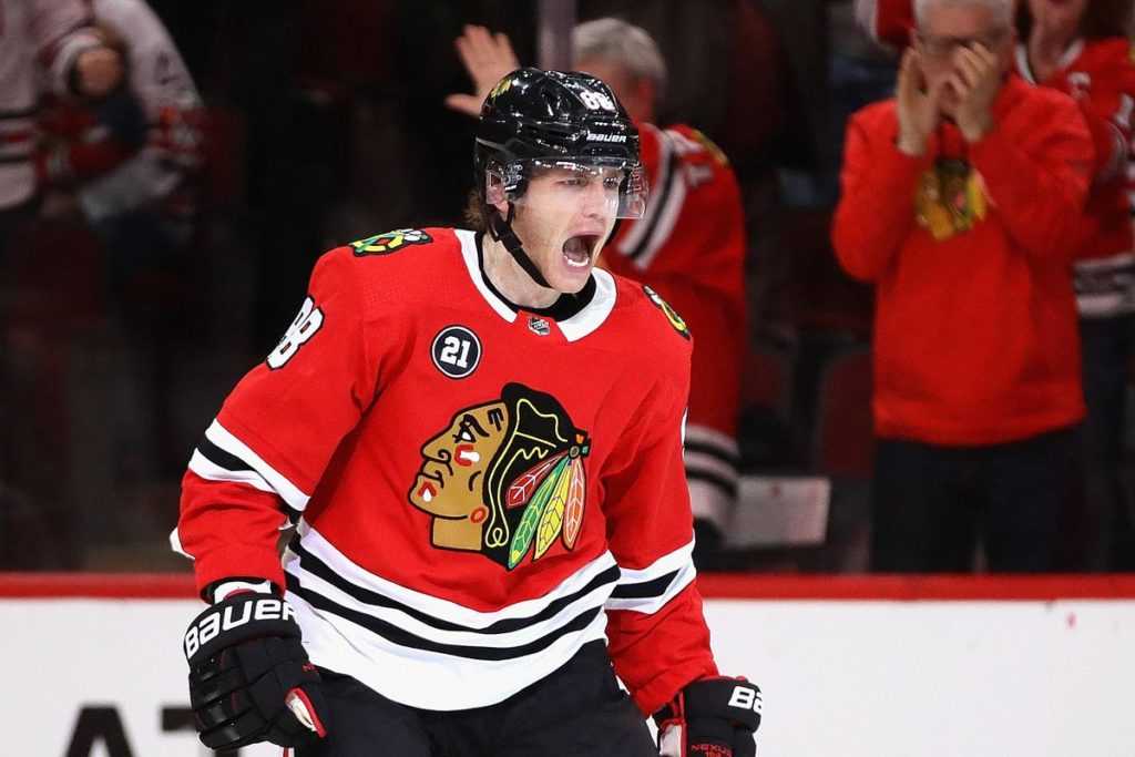 Patrick Kane says he's back on the ice and feeling himself again 3 months  since hip surgery - NBC Sports