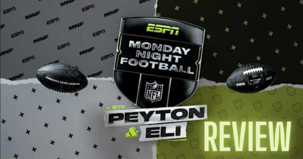 Reviewing MNF with Peyton and Eli Belly Up Sports