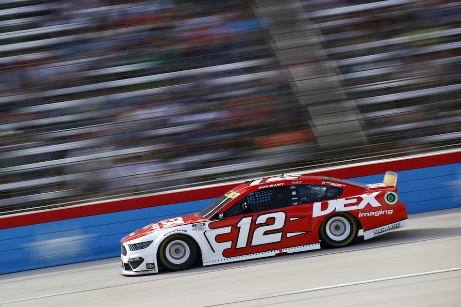 Ryan Blaney is sitting second in the standings after a solid sixth place finish at Texas. 