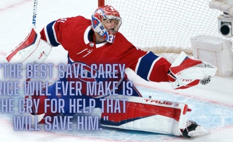  Carey Price Shows the Sports World That Meekness is Not Weakness