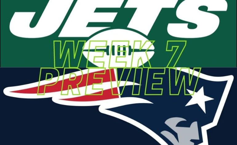  NFL Week 7: Jets at Patriots