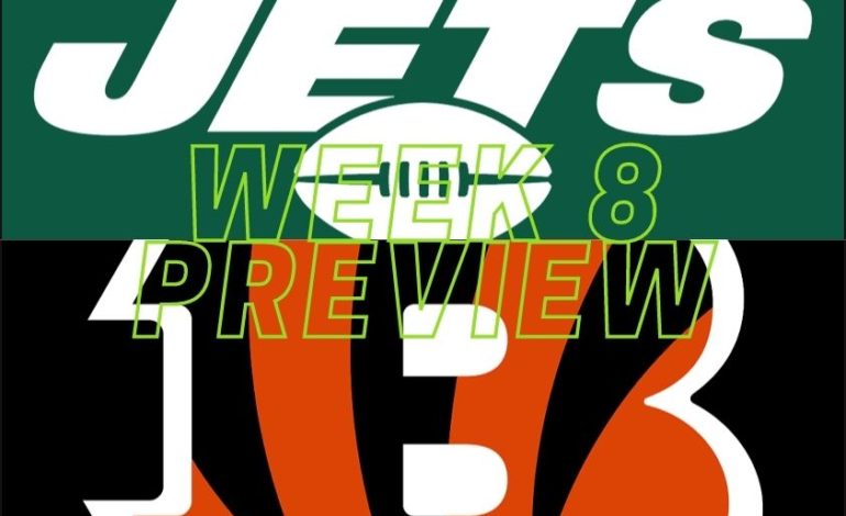  NFL Week 8: Bengals at Jets