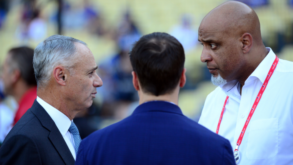 Rob Manred and Tony Clark hold the CBA and the fate of MLB in their hands.