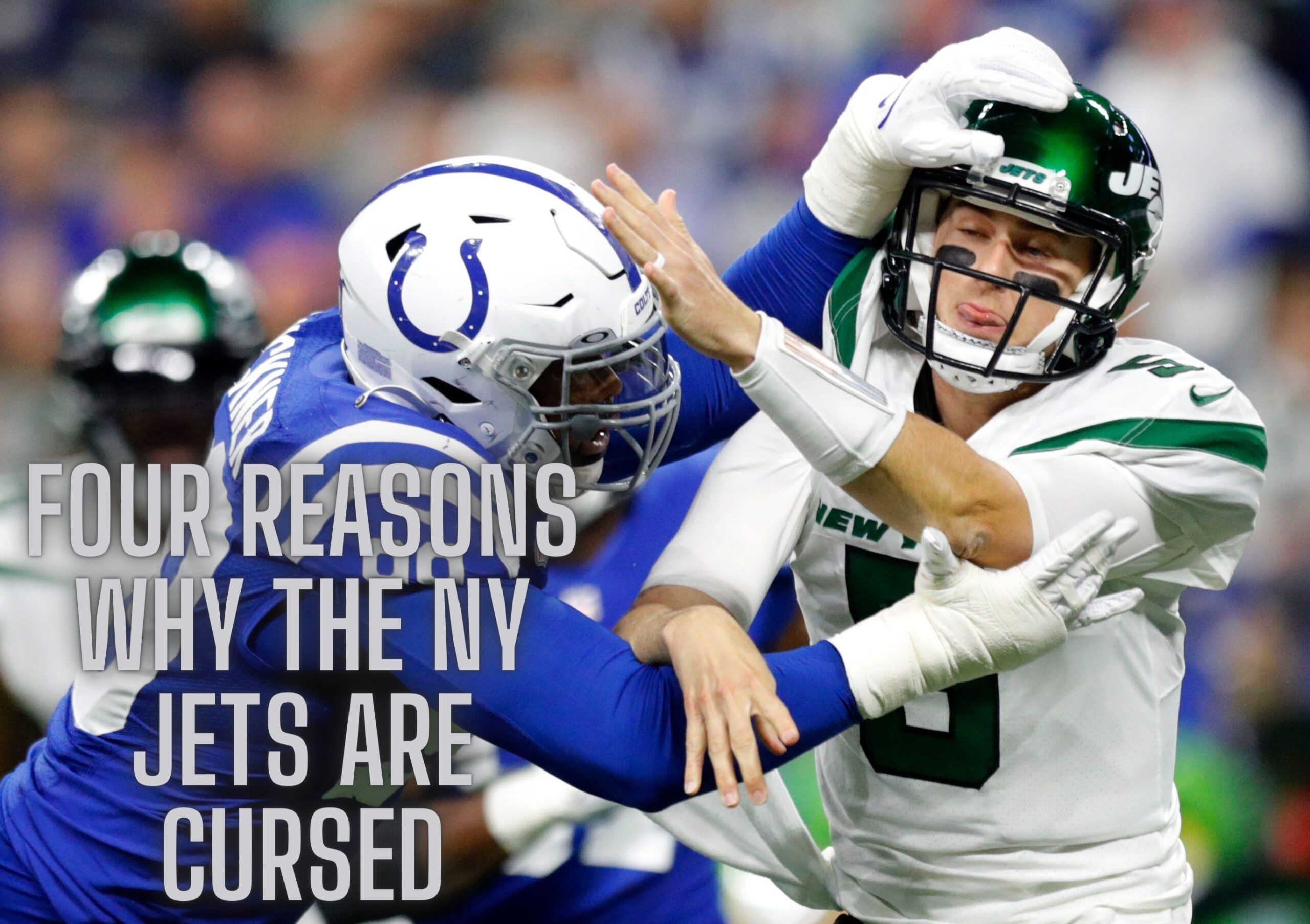 The Jets and their QB are a mess - and their field might be cursed