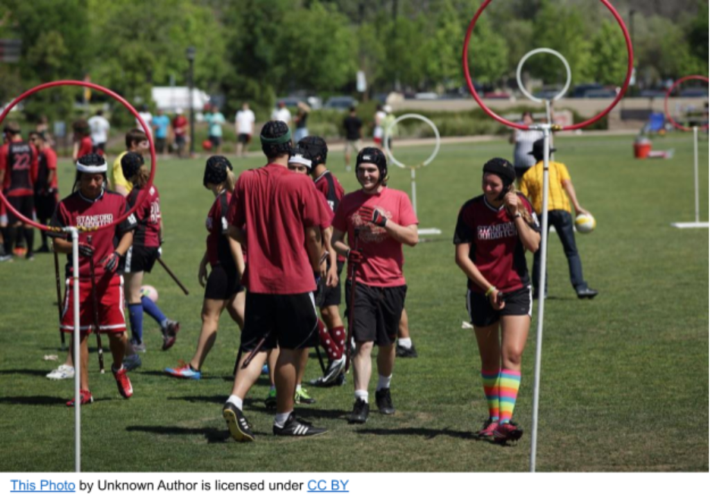 Quidditch is, surprisingly, amongst the best sports for students