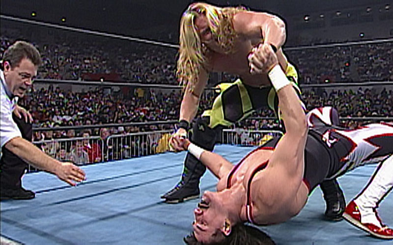 Eddie Guerrero defends the WCW United States Title against Chris Jericho