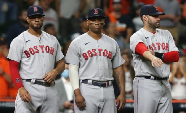 Xander Bogaerts, Rafael Devers, J.D. Martinex are the only hitters in Red Sox lineup doing anything