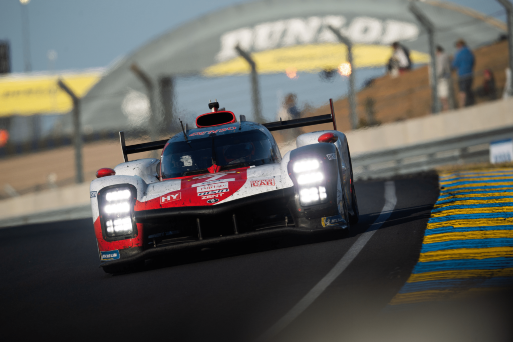 #7 Toyota GR010 Hybrid on track at the Circuit de la Sarthe for the 2022 24 Hours of Le Mans. -- Monza Preview