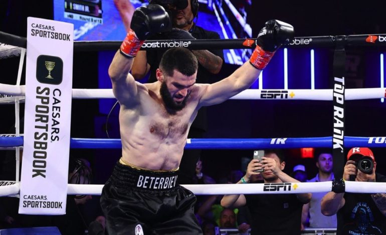  Artur Beterbiev Remains Perfect, Sits In The Drivers Seat