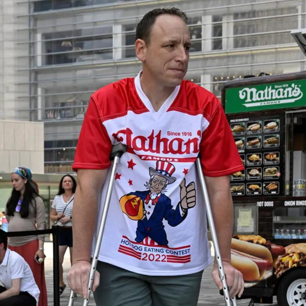 Joey Chestnut The GOAT Belly Up Sports